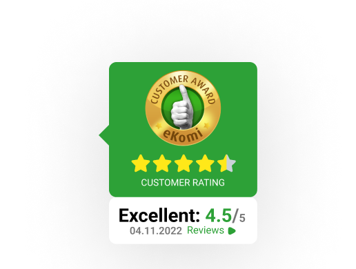 Top rated product seal consumer reviews badge Vector Image